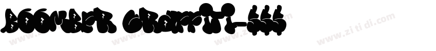 boomber graffiti字体转换